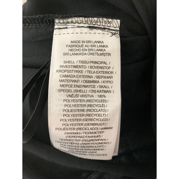 NWT LAUREN RALPH LAUREN PETITE BLANKET-STRIPE MOTIF TI BLACK varies - Picture 5 of 11